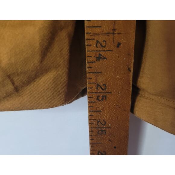 Soft Surroundings- Women's Alyssa knit top- Mustard Color- size Large - Picture 6 of 7